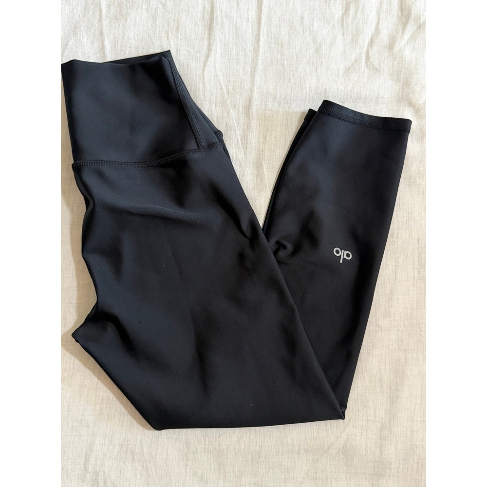 Alo Yoga Airlift High-Waist 7/8 Leggings Womens XS Black